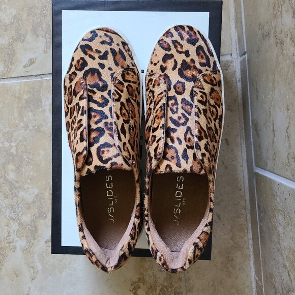 J/Slide Leopard Print Slip On Size 6 - Picture 7 of 10